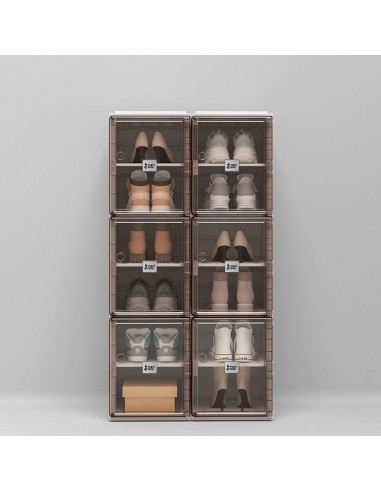 Armoire de Rangement à Chaussures Pliable - KAYLA™ offre 