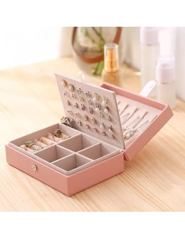 Portable jewelry storage box, EarringBox™ Fin de série