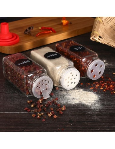 Glass Spice Jars -  SpicyJars™ pas chere