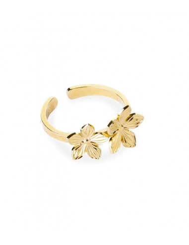 Bague Double fleur les ctes