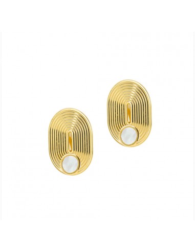 CLIP Boucles d'oreilles 7 chemins ovale pierre store