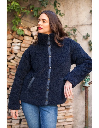 Manteau Olive navy le concept de la Pate a emporter 