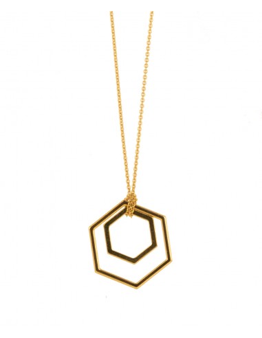 Collier hexagone Dupont double pas cher chine