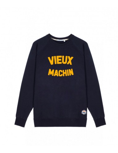 Sweat Vieux Machin navy outlet