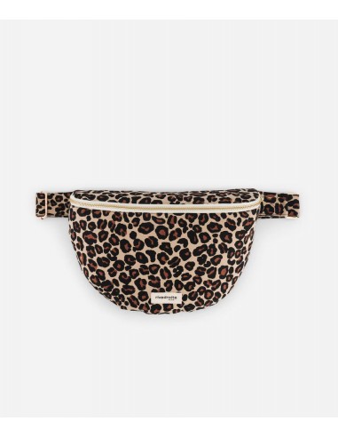 Banane Custine XL leopard beige paiement sécurisé