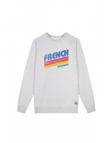 Sweat Clyde FD retro gris Comparez plus de prix