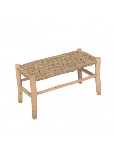 BANC Marocain en Bois de Citronnier - Banquette tressée 1/2 places - 70cm ou 80cm - Décoration Bohème Comment ça marche